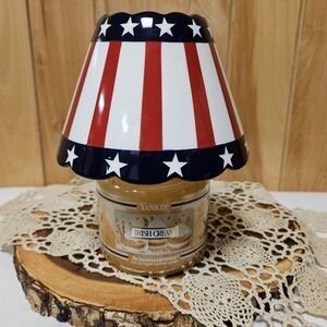 Yankee Candle Americana All American Large Shade Stars & Stripes *READ DSC*